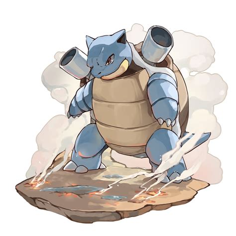 Blastoise Pokemon Drawn By Dlitw Danbooru