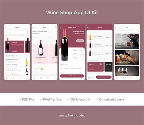 Premium Psd Bag Store App Ui Kit Pack