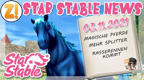 Star Stable News Magische Pferde Mehr Splitter Sso News