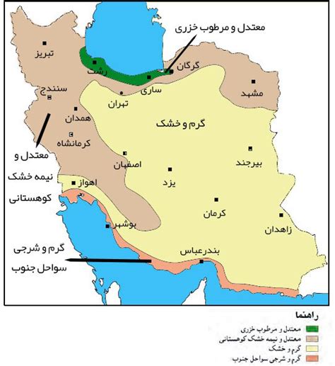 پاسخ سوالات درس یازدهم مطالعات هفتم تنوّع آب و هوای ایران دانشچی