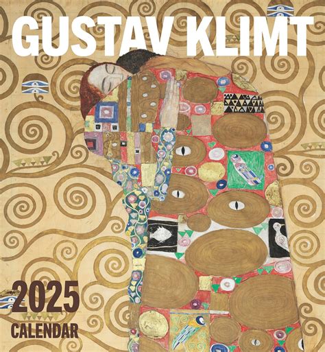 Gustav Klimt 2025 Wall Calendar Gustav Klimt Pomegranate