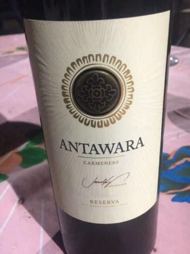 Antawara Reserva Carménère Vivino Canada