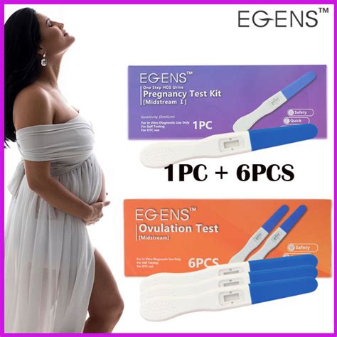 Pc Pcs Set Egens Pc Hcg Early Pregnancy Test Pen Pcs Lh Ovulation