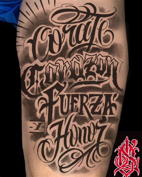 Tattoo Design Fuentes De Letras Para Tatuaje Tatuaje De