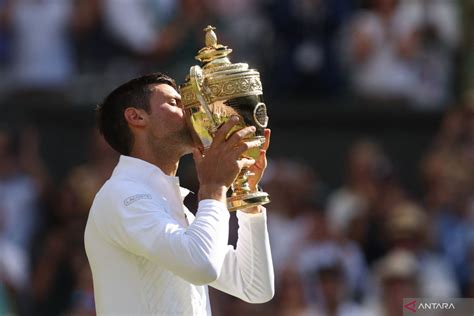 Tenis Wimbledon 2022 Novak Djokovic Juara Tunggal Putra ANTARA News