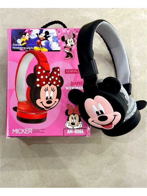 Детски слушалки Стич,Спайдърмен,Барби,Мики/Bluetooth слушалки