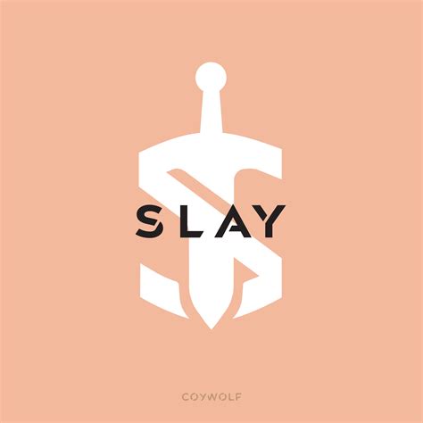 FOR SALE: Slay Sword Letter S Monogram Logo – Logo Cowboy