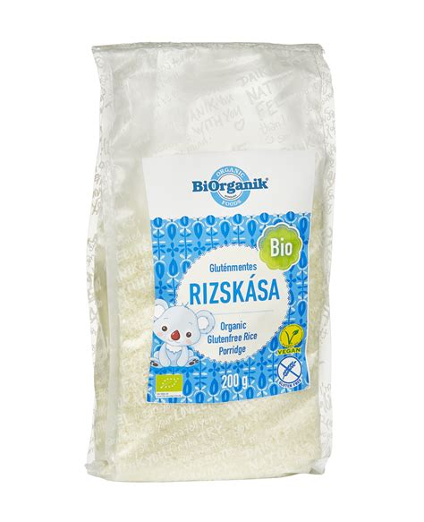 BIO gluténmentes rizskása 200g biorganik hu