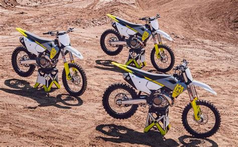 Tras los pasos de KTM Husqvarna presentó su línea cross 2023