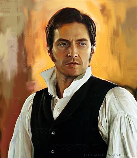 Painting of Richard Armitage in North and South (BBC) Richard Armitage ...