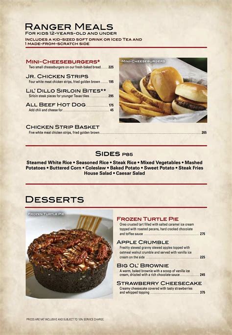 Texas Roadhouse Desserts