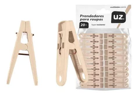 Kit Prendedor Pregador Roupas Super Resistentes Pl Stico