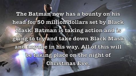 Batman Arkham Origins Main Character Bios Youtube