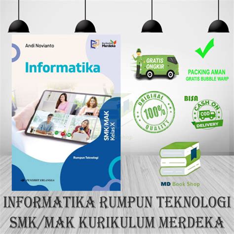 Jual Best Seller Informatika Smk Mak Kelas X Kurikulum Merdeka