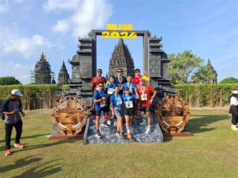 Mandiri Jogja Marathon Sukses Digelar Penuh Ceria Di Prambanan