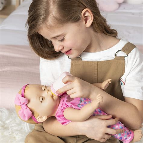Luvabella Newborn Blonde Hair Interactive Baby Doll With Real Expressions Movement Buy