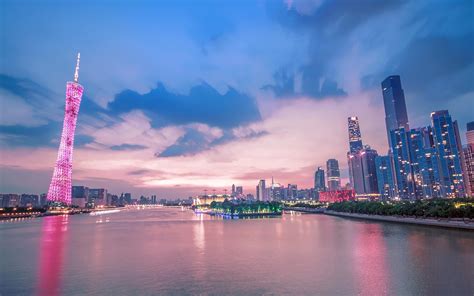 Guangzhou Skyline Wallpapers - Top Free Guangzhou Skyline Backgrounds - WallpaperAccess