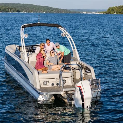 Mmelancho M Luxurious Aluminum Pontoon Boat With Ocean Grade