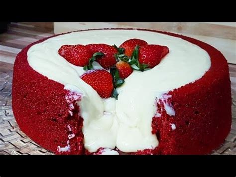 Bolo Piscina Red Velvet Receitas Maravilhosas