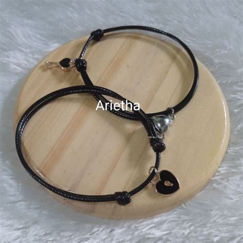 Jual GELANG COUPLE BANDUL GEMBOK KUNCI EPOXY ENAMEL Shopee Indonesia