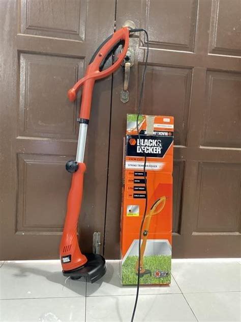 Black Decker Gl Xd W Mesin Rumput Elektrik Cm String Grass