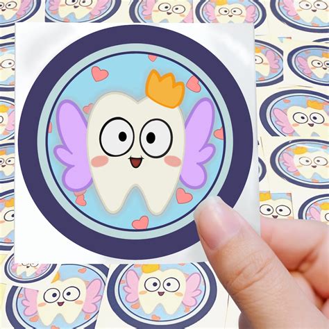 Bluey Tooth Fairy Stickers Svg Tooth Fairy Svg Bluey Svg 55 Off