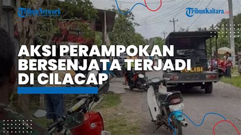 Berhasil Bawa Kabur Uang Rp 100 Juta Perampok Bersenjata Api Beraksi