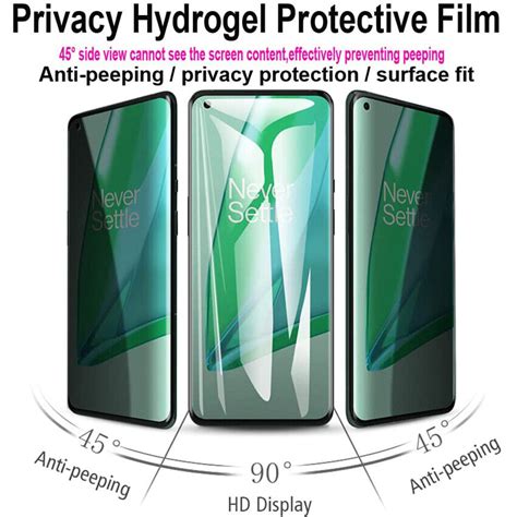 For Oneplus 11 10 6T 7T 8T Pro Hydrogel Film Screen Protector