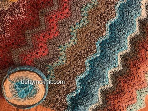 Day Boom Blanket Crochet Pattern By Betty Mcknit Crochet Blanket