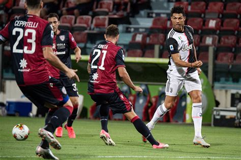 Serie A Cagliari Juventus 2 0 Bianconeri In Riserva CR7 A Secco