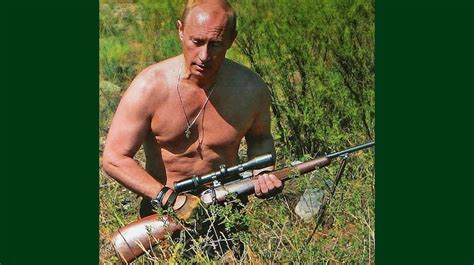 Shirtless Vladimir Putin is back, on his official 2022 calendar