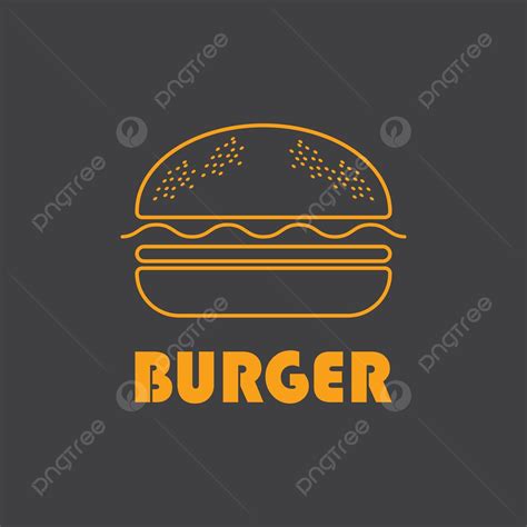 Burger Logo Element Calorie Bread Vector Element Calorie Bread Png