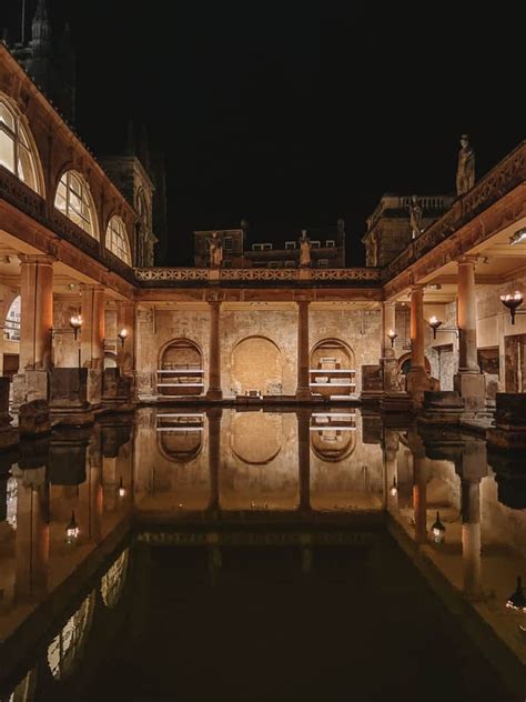 Roman Baths At Night - Visit The Magical Torchlit Summer Evenings!