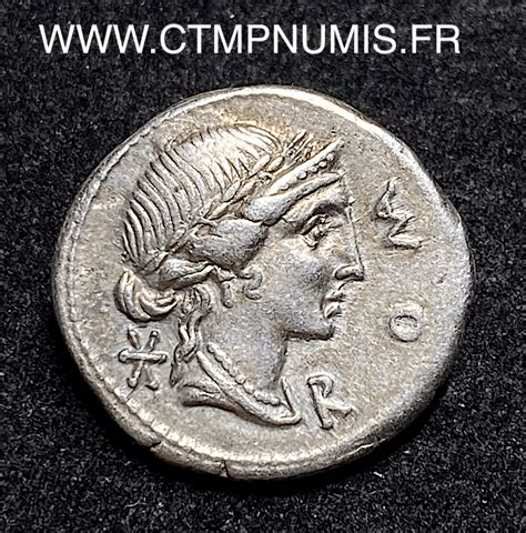 Republique Romaine Denier Argent Aemilia R Cavalier Ctmp Numis