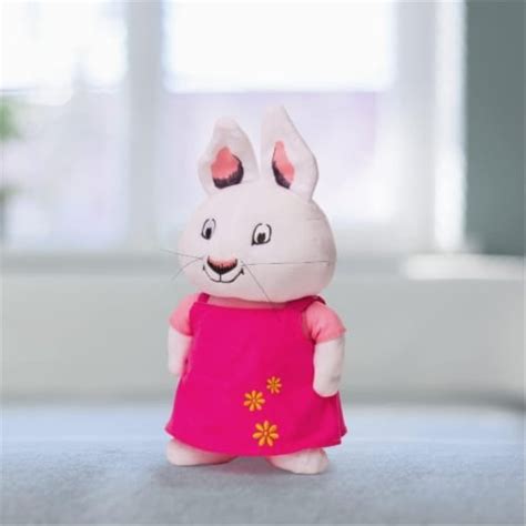 Mighty Mojo Max And Ruby Rabbit White Bunny Plush Doll Kids Toy Figure ...