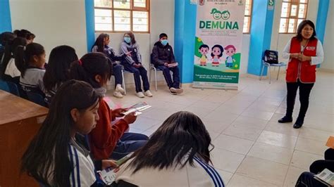 Realizan Charla Sobre Derechos Del Niño Niña Y Adolescente En I E