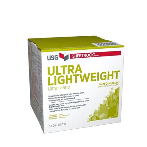 Usg Sheetrock Brand Gal Ultralightweight Ready Mixed Joint