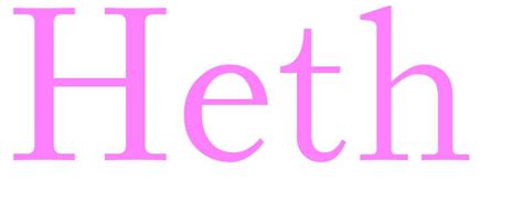 heth   girls meaning popularity  origin