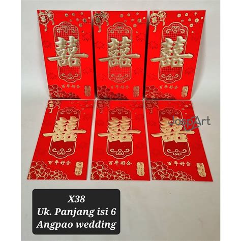 Jual ANGPAO WEDDING PANJANG AMPLOP WEDDING ANGPAO SANGJIT ANGPAO SUSU