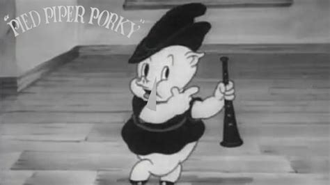 Pied Piper Porky Looney Tunes Porky Pig Cartoon Short Film