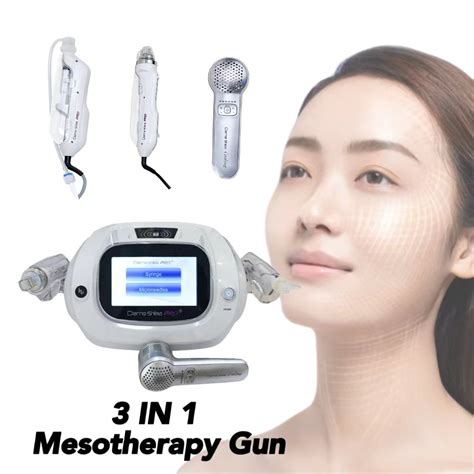 3 In 1 Mesotherapy Gun Face Lifting Skin Tightening Microneedling