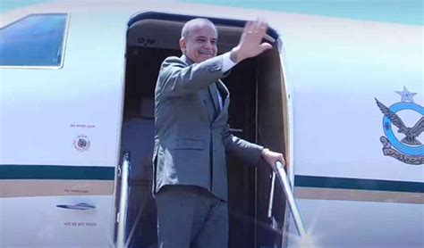 PM Shehbaz Arrives In Karachi On Day Long Visit