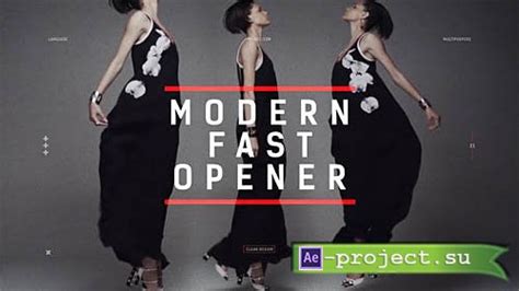 Videohive Modern Fast Opener Dynamic Typography Fashion Event