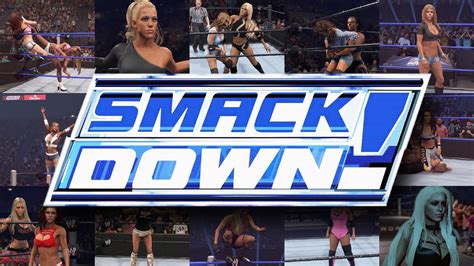 Wwe 2k22 Divas Smackdown Universe Week One Youtube