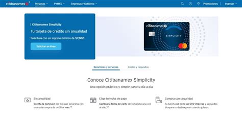 Tarjeta De Crédito Simplicity De Banamex [cómo Solicitar]