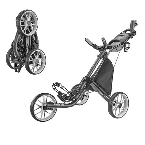 Caddytek Caddylite Ez V8 3 Wheel Golf Push Cart Golf Trolley Foldable Collapsible Lightweight