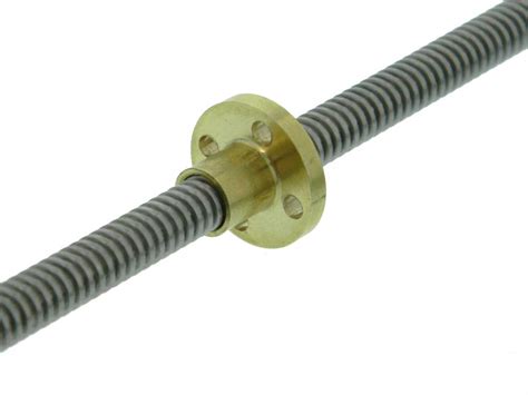 300mm T8 2 Single Start Leadscrew And Nut