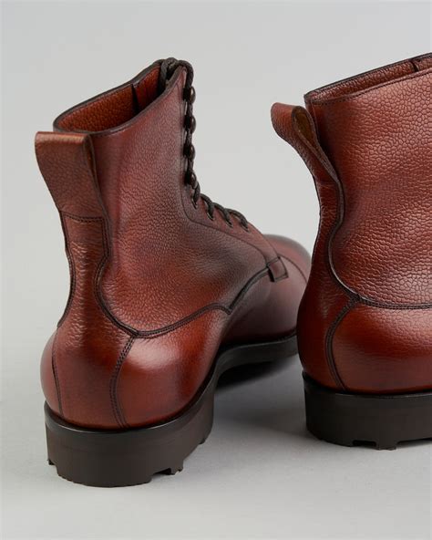 Edward Green | Galway | Country Calf | Rosewood | The Hand