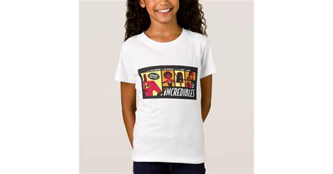 The Incredible Family Disney T-Shirt | Zazzle