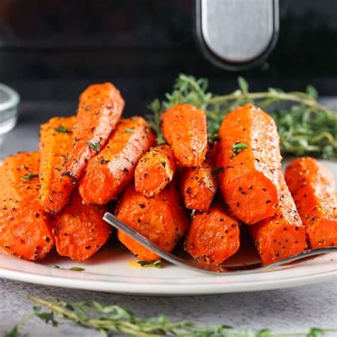 Air Fryer Roasted Carrots Marathons Motivation